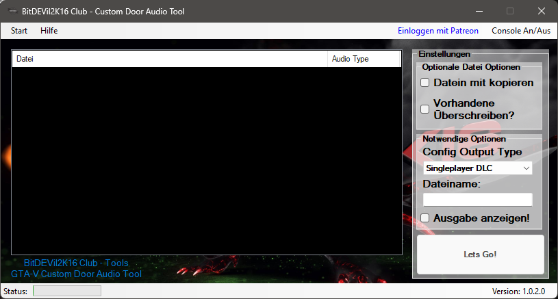 Custom Door Audio Tool